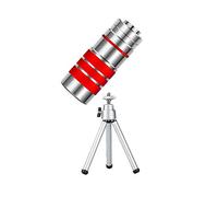 Telescopio monoculare 10x18, monoculare portatile monoculare durevole con prisma BAK4 FMC con clip per telefono e treppiede per adulti e bambini per birdwatching