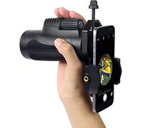 Telescopio monoculare 10x42 BK7 Focus Viaggi Campeggio Ottica esterna Escursionismo Telescopio monoculare (Color : with Phone Adapter) (Color : With Phone Adapter)