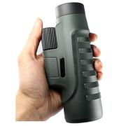 Telescopio monoculare 10x42, prisma FMC impermeabile ad alta potenza Lente monoculare compatta con adattatore per smartphone Monoculare con visione chiara e debole per il birdwatching