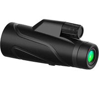 Telescopio monoculare 12x42 HD, telescopio monoculare Obiettivo per telefono cellulare BAK4 Impermeabile per arrampicata Birdwatching Concerto Gioco di calcio Viaggi con staffa e treppiede