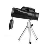 Telescopio monoculare 12x42, prisma FMC impermeabile ad alta potenza con obiettivo monoculare compatto con adattatore per smartphone e treppiede monoculare con visione chiara e debole per il bird