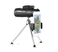 Telescopio monoculare 12x50, prisma FMC HD ad alta potenza con obiettivo monoculare compatto con adattatore per smartphone e treppiede Monoculare impermeabile con visione chiara e debole per il b