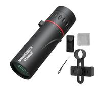 Telescopio Monoculare 2000x24 Mini Telescopio Portatile For Visione Notturna HD Binoculare Impermeabile Campeggio Esterno Arrampicata Telescopi For Birdwatching(Telescope with clip)