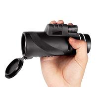 Telescopio monoculare 40X60 ad alte prestazioni, vero ingrandimento 12X Vision Support Telescopio per fotocamera per telefoni cellulari per sport all'aria aperta a doppia messa a fuoco little