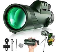 Telescopio monoculare 40x60 fotocamera for cellulare visione diurna e visione notturna bassa monoculare ad alta potenza, monoculare for adulti, monoculare ad alta potenza, telescopio for smartphone