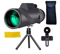 Telescopio monoculare 40x60 Pellicola verde Ottica da caccia Turismo Telescopio Zoom a lungo raggio per adulti Osservazione di uccelli Caccia all'aperto Viaggi Visite turistiche Telescopio monoculare