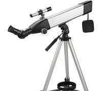 Telescopio monoculare 8-12 per bambini Telescopio per bambini adulti, apertura 60 mm Telescopio rifrattore astronomico da 500 mm Telescopio oculare a rotazione completa per Astr
