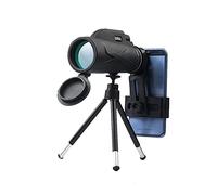 Telescopio monoculare 80 x 100 HD,BAK4 ad alta definizione, con supporto per smartphone e treppiedi, zoom monoculare per adulti, attività all'aperto,campeggio,viaggi,caccia,osservazione degli uccelli
