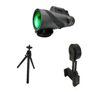 Telescopio Monoculare 80X100 HD Potente treppiede for telescopio con ingrandimento dello zoom for accessori da esterno(Tripod x Monocular)
