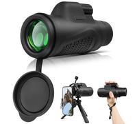 Telescopio monoculare a prisma K9 HD, 12 x 50, impermeabile, compatto e portatile, per bird watching, campeggio, viaggi, paesaggi selvatici (dimensioni: 12 x 50)