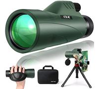 Telescopio monoculare ad alta potenza 12 x 56 con adattatore per smartphone, borsa da viaggio per treppiede, monocolo per adulti e bambini, con prisma BAK4 e obiettivo FMC, adatto per bird watching,
