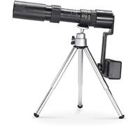 Telescopio monoculare ad alta potenza 4K 10x300X40mm con supporto per smartphone e treppiede monoculare ad alta definizione per adulti per birdwatching in viaggio C
