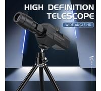 Telescopio monoculare ad alta potenza con treppiede e zoom 70X per amanti dell'a