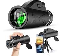 Telescopio monoculare ad alta potenza con visione notturna in condizioni di scarsa illuminazione - stabilizzato HD portatile per birdwatching e osservazione delle stelle - ideale per avventure