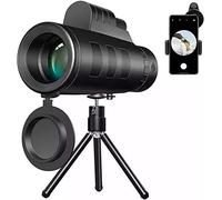 Telescopio monoculare ad alta potenza - Obiettivo zoom 40x60 impermeabile Monoculare basso Ottica a doppia messa a fuoco Monoculare per adulti Telescopio zoom per birdwatching