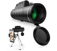 Telescopio monoculare, cannocchiale monoculare HD ad Alta Potenza 40X60 Monoculare Impermeabile con Messa a Fuoco prismatica Fmc Bak4 Resistente e Chiara per Birdwatching Concerto di Viaggio con