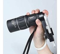 Telescopio monoculare con obiettivo ottico HD 16X52 con treppiede e clip per telefono universale per birdwatching ed escursionismo monoculare