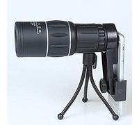 Telescopio monoculare con obiettivo ottico HD 16X52 con treppiede e clip per telefono universale per birdwatching ed escursionismo monoculare