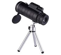 Telescopio monoculare con zoom 40x60 Monocolo compatto e ad alta potenza con supporto per smartphone e treppiede, prisma e cannocchiale monoculare impermeabile HD Telescopio per birdwatching in camp
