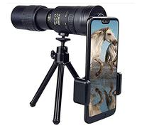 Telescopio monoculare con zoom teleobiettivo 4K 10-300X40mm, telescopio portatile ad alta definizione per bambini adulti a canna singola, monoculare antiappannamento impermeabile