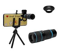 Telescopio monoculare GeRRiT, telescopio monoculare impermeabile 18×HD con supporto per telefono cellulare, treppiede, prisma BK4, lente ottica con rivestimento multistrato, monoculare tascabile,