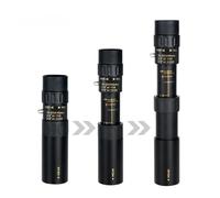 Telescopio monoculare HD 10-300X40 Mini telescopio portatile for telefono cellulare con supporto for birdwatching da caccia e campeggio all'aperto(10-30-25)