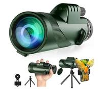 Telescopio monoculare HD 80X100 portatile con treppiede, clip for telefono cellulare, caccia, birdwatching, campeggio ed escursionismo(Soap holder)