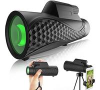 Telescopio monoculare impermeabile 10x42 per adulti, monoculare leggero HD ad alta potenza con cannocchiale monoculare trasparente antiappannamento antiurto per il campeggio di birdwatching
