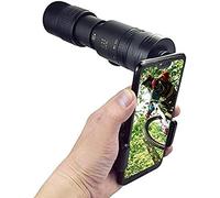 Telescopio monoculare monoculare con super teleobiettivo zoom 10-300X40mm per smartphone portatili e principianti di astronomia, impermeabile, antiappannamento, HD, messa a fuoco facile