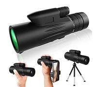 Telescopio monoculare, monoculare con zoom HD 10-30X42 ad alta potenza - prisma BAK4 e lente FMC chiara e luminosa con supporto for smartphone e treppiede allungabile for birdwatching caccia campeggio