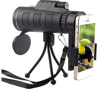 Telescopio monoculare, monoculare HD ad alta potenza 40X60 con supporto per smartphone e treppiede impermeabile con per birdwatching campeggio escursionismo partita in viaggio