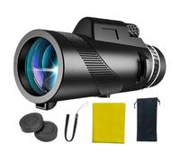 Telescopio monoculare, monoculari per adulti ad alta potenza - Telescopi monoculari - Ingrandimento 80x compatto leggero per birdwatching di ossazzù e astronomia all'aperto