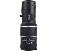 Telescopio monoculare nero 40 x 60 HD tascabile compatto monoculare impermeabile per birdwatching, campeggio