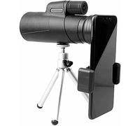 Telescopio monoculare per adulti 40x60, monocolo con zoom Star Scope ad alta potenza, telescopio portatile HD per smartphone con supporto per telefono e treppiede per
