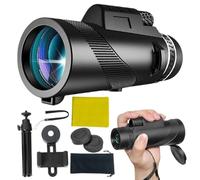 Telescopio monoculare per adulti ad alta potenza per smartphone | Telescopio monoculare impermeabile con treppiede - Attrezzature da trekking leggere per tracciare il paesaggio obs