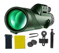Telescopio monoculare per smartphone, ambito a stella monoculare, Telescopio portandosi con ingrandimento 80x, Attrezzatura da trekking leggera per il monitoraggio 'osservazione degli animali Scenery