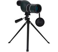 Telescopio monoculare portatile HD Zoom 12-36x50 con ingrandimento 12-36, monocolo rivestito verde con mini treppiede per birdwatching, campeggio, concerti, giochi sportivi