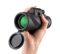 Telescopio Monoculare, Portatile Monoculare 40 x 60, Waterproof Telescopio Monocolo per Bird Watching Caccia Campeggio Concerti (Nero)