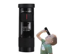 Telescopio monoculare tascabile, con zoom elevato, portatile, impermeabile, trasparente, anti appannamento, per arrampicata, guida, escursionismo, corsa, visite turistiche