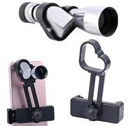Telescopio monoculare tascabile,Telescopio monoculare - Monocoli ad alta definizione per smartphone - Telescopio monoculare impermeabile con regolazione rotante per birdwatching, viaggi