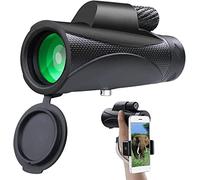 Telescopio monoculare, telescopio monoculare 10x42 per adulti, HD ad alta potenza Bak4 prisma monoculare monoculare impermeabile per birdwatching campeggio, all'aperto