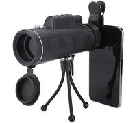 Telescopio monoculare Telescopio telefono cellulare ad alta potenza 40 X 60 con cannocchiale monoculare treppiede L'uso vetro ottico puro è ottimo la registrazione remota il birdwatching adulti Bin