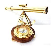 Telescopio nautico Alidate 30,5 cm con bussola in ottone antico da collezione decorazione per la casa regalo fatto a mano 12 telescopio con bussola ottone antico da collezione decorazione per la casa