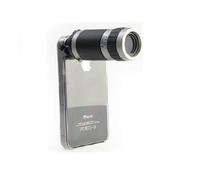 TELESCOPIO OBIETTIVO ZOOM + COVER + LACCIO PER IPHONE4 INCLUSO COVER TRASPARENTE
