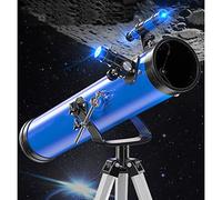 Telescopio per astronomia, telescopio per bambini, telescopio portatile - Facile da montare e utilizzare - Ideale per bambini e adulti principianti - Telescopio astronomico per la Luna, osservazione