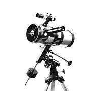 Telescopio per Bambini Adulti, Apertura 114 mm Telescopio riflettore astronomico da 1000 mm con treppiede BAK4 Prisma Obiettivo FMC Montatura equatoriale Monoculare per osservare Saturno Giove Luna