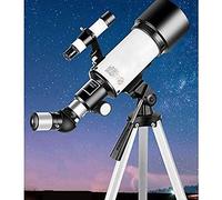 Telescopio per Bambini con Borsa per Il Trasporto e oculare da 10 mm/25 mm, Apertura da 70 mm, telescopio da Viaggio Portatile per Adulti e Principianti (Colore : Confezione 2)