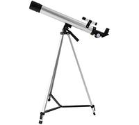 Telescopio per bambini e adulti, telescopio rifrattore astronomico da 50 mm per principianti, accessori per telescopi, oculare con treppiede, telescopio per osservare la luna e i pianeti, per int