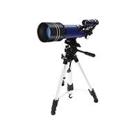 Telescopio per bambini principianti, telescopio rifrattore astronomico, telescopio da viaggio portatile per adulti, treppiede ad altezza regolabile, 2 oculari