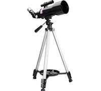 Telescopio per bambini, telescopi portatili per astronomia, telescopi per principianti di astronomia, ottica completamente multistrato, telescopio con treppiede, zaino, nero (colore: confezione B)